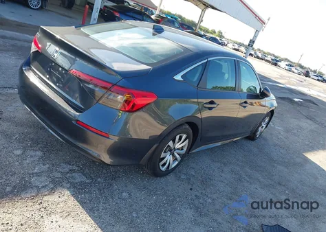 2023 Honda Civic Lx из США, поврежденный, VIN 2HGFE2F25PH553475